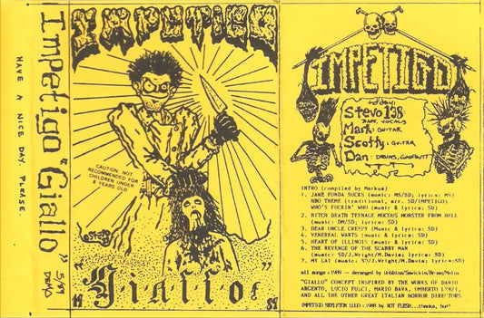 Impetigo - Giallo | Grindcore / Death Metal-CD