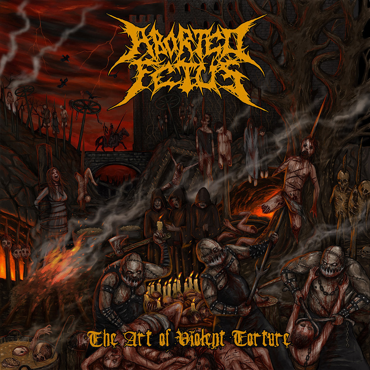 Aborted Fetus – Die Kunst der gewaltsamen Folter | Brutal-Death-Metal-CD