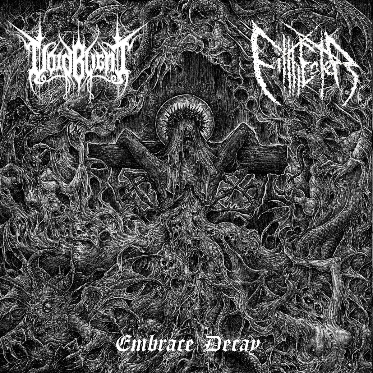 Void Blight // Filtheater - Embrace Decay (Split) | Blackened Death Metal & OSDM TAPE