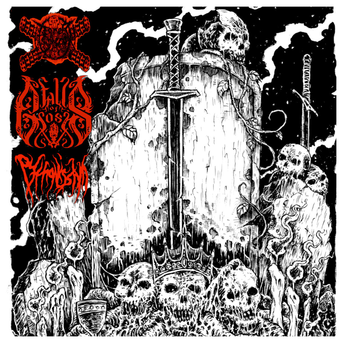 Imperishable Realm - Death Doom Split - Fall of Gnosis / Inner Sphere / Pythonissam